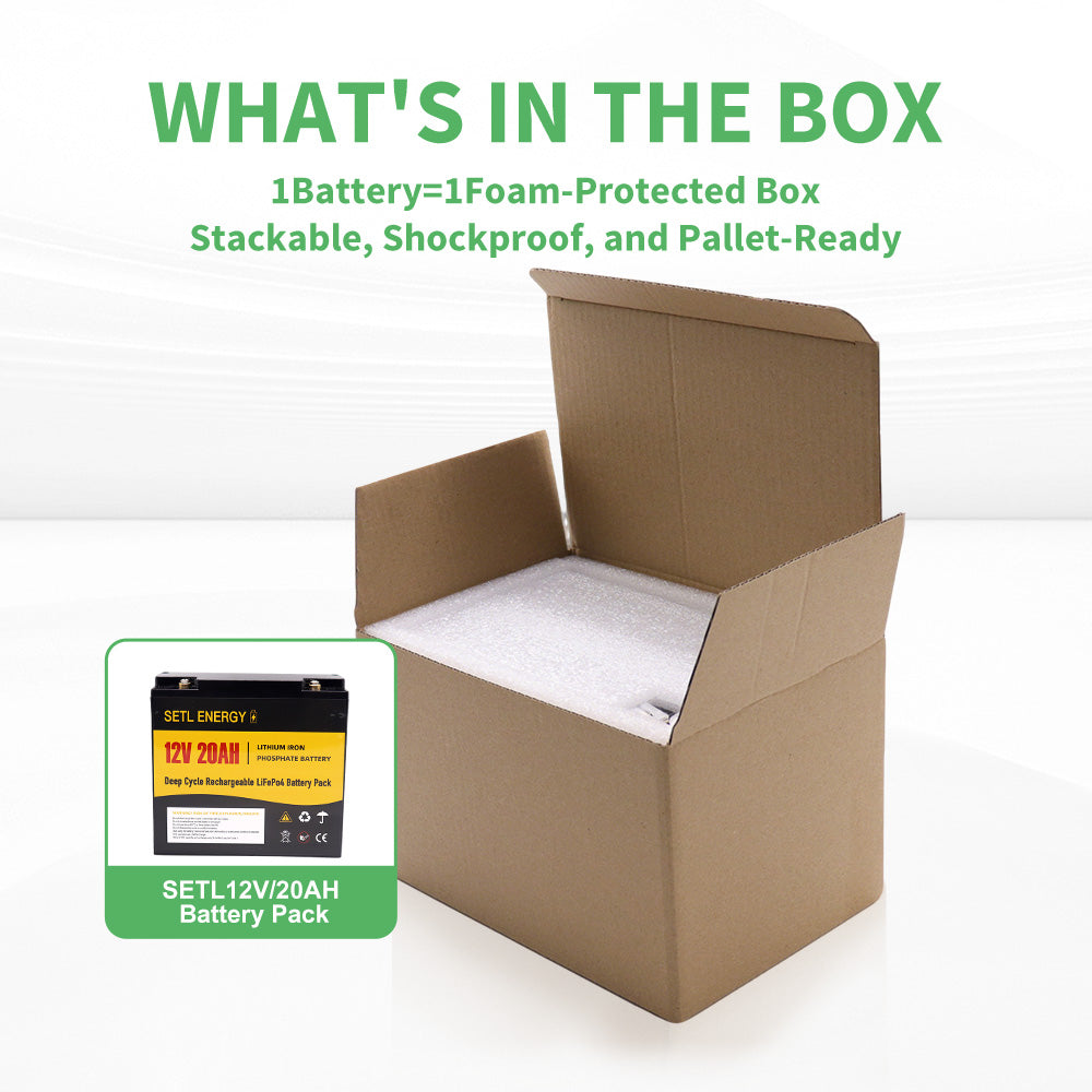 12v 20Ah Battery Lithium Battery LiFePO4(181 x 77 x 168mm)