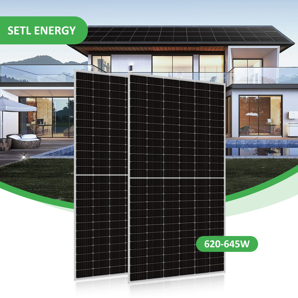 SUNGROW N-Type Solar Double Glass Bifacial Module 645W