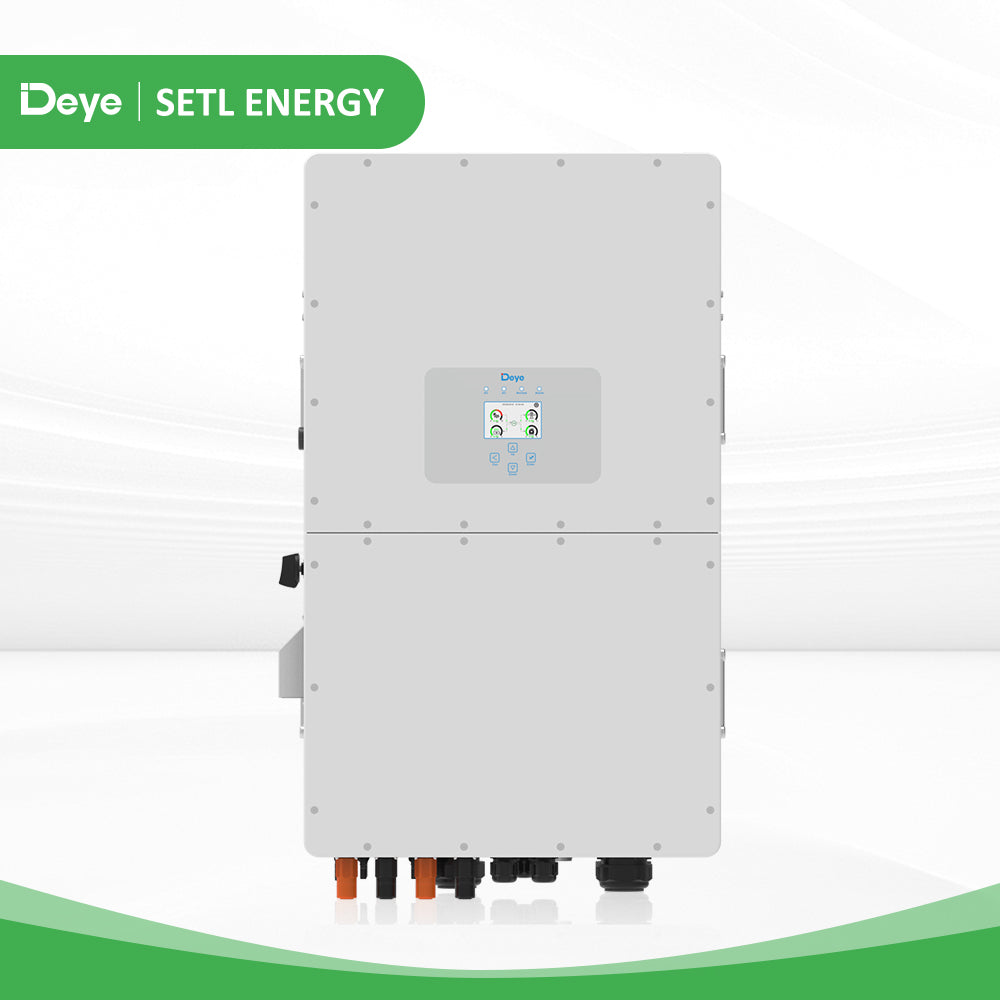 52080W Panel 50KW Hybrid Inverter 144KWH LiFePO4 Battery Kit (Small commercial& Industrial)