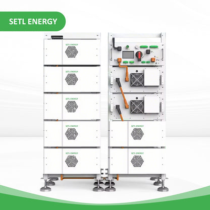 52080W Panel 50KW Hybrid Inverter 144KWH LiFePO4 Battery Kit (Small commercial& Industrial)