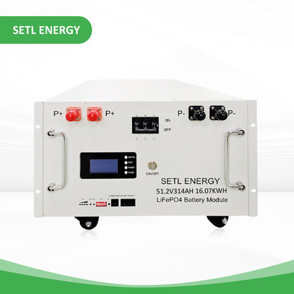6370W Panel 6KW Hybrid Inverter 16KWH LiFePO4 Battery Kit (Small Home)