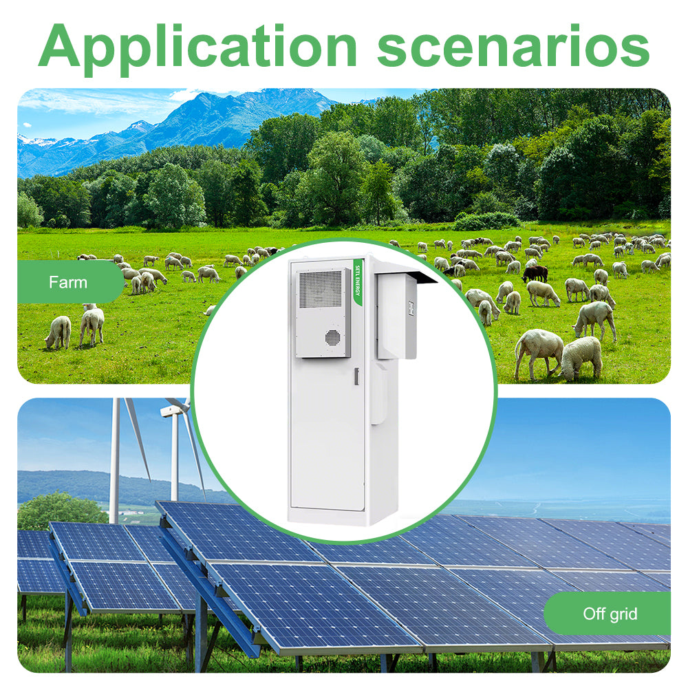 SETL ENERGY 112kwh High Voltage Commercial& Industrial Battery Cabinet Energy Storage System