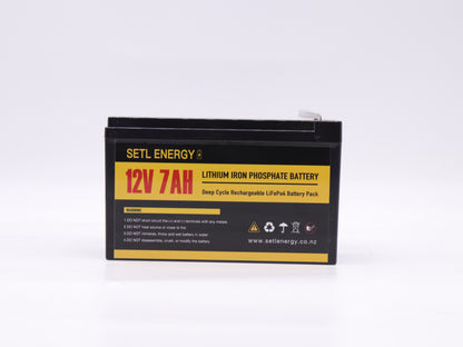 12v 7Ah Battery Lithium Battery LiFePO4