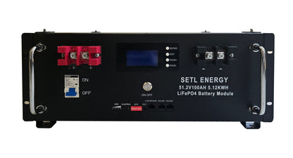SETL ENERGY 48v 100Ah 51.2v 100Ah Lithium Battery Solar Storage (LifePO4) Powerwall