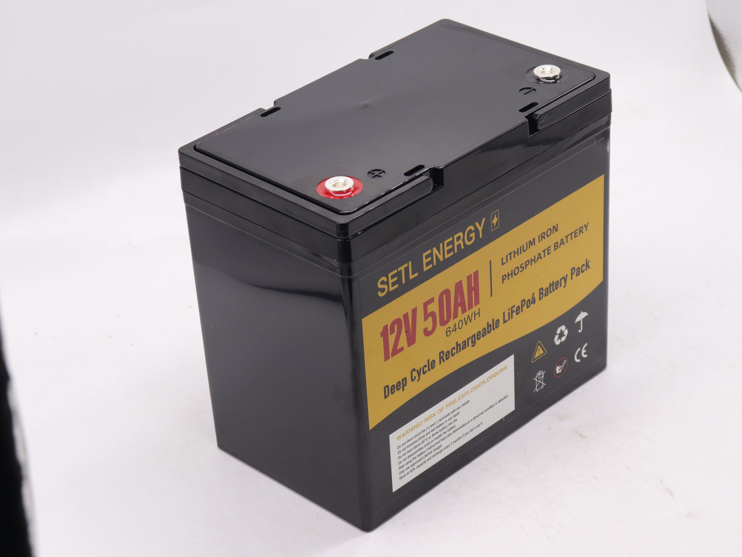 12v 50Ah Battery Lithium Battery LiFePO4 (230mmLx 140Wmmx 211mmH)