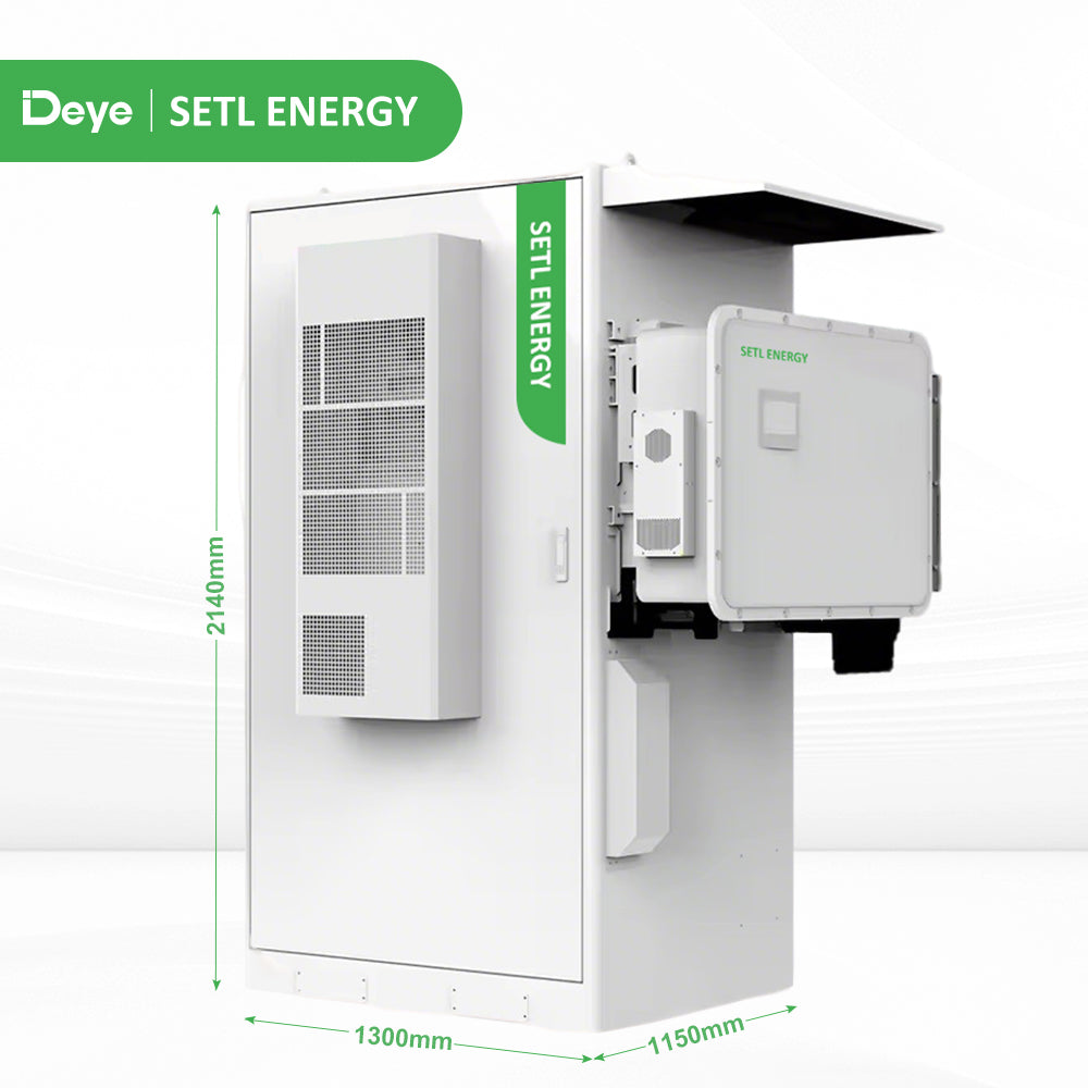 SETL ENERGY 208 kwh High Voltage Commercial& Industrial Battery Cabinet Energy Storage System