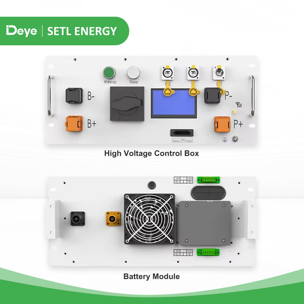 SETL ENERGY 208 kwh High Voltage Commercial& Industrial Battery Cabinet Energy Storage System