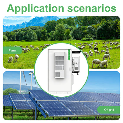 SETL ENERGY 208 kwh High Voltage Commercial& Industrial Battery Cabinet Energy Storage System