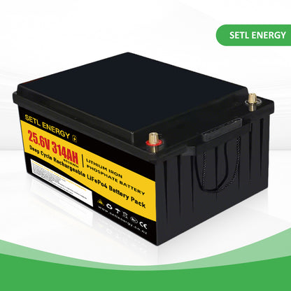 24V314Ah LiFePO4 Lithium battery Truck startup Battery, Marine Battery