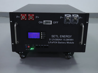 SETL ENERGY 51.2v 280Ah 14.3kwh LiFePO4 battery Solar Storage Powerwall Energy Storage System