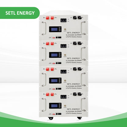 12740W Panel 12KW Hybrid Inverter 64KWH LiFePO4 Battery Kit (Lifestyle Home)