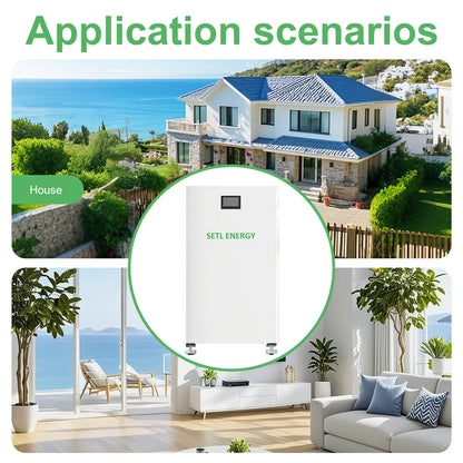 SETL ENERGY 51.2V628AH Floor Standing LiFePO4 Battery