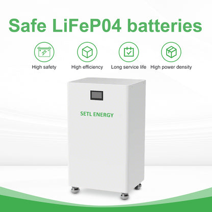 SETL ENERGY 51.2V628AH Floor Standing LiFePO4 Battery