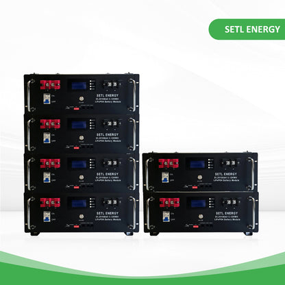 SETL ENERGY 48v 100Ah 51.2v 100Ah Lithium Battery Solar Storage (LifePO4) Powerwall