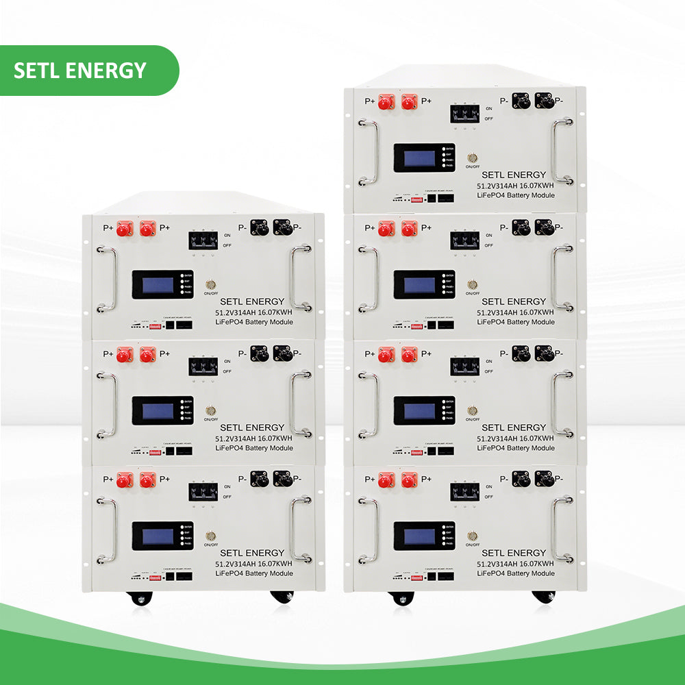 48v 300Ah Lithium battery (LiFePO4) 51.2v 314ah 16.07kwh Solar Storage Energy Storage System