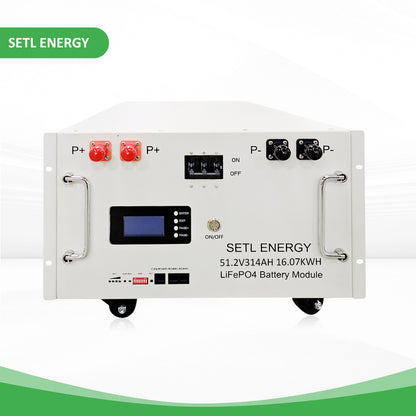 48v 300Ah Lithium battery (LiFePO4) 51.2v 314ah 16.07kwh Solar Storage Energy Storage System