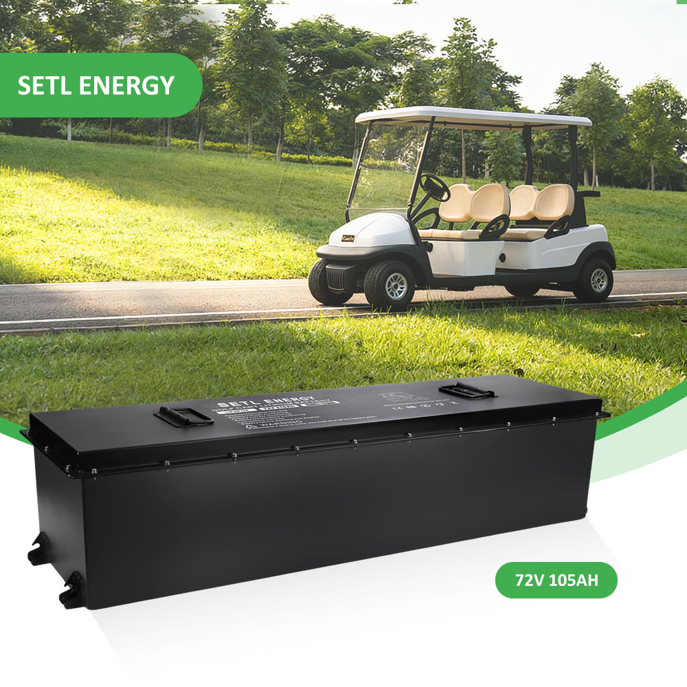 72v Lithium Golf Cart Battery SETL ENERGY 72v105Ah LiFePO4 battery