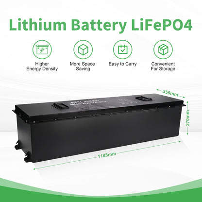 72v Lithium Golf Cart Battery SETL ENERGY 72v105Ah LiFePO4 battery