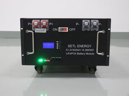 SETL ENERGY 48v Lithium battery (LiFePO4) 51.2v 300Ah Solar Storage Energy Storage System LF280K version