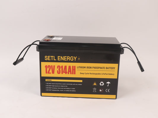 12v 300Ah 314Ah Battery Lithium Phosphate Battery (LiFePo4) BMS included Bluetooth