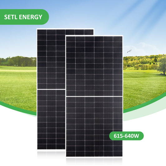 SUNGROW 620W N-type TOPCon Solar Double Glass Bifacial Module