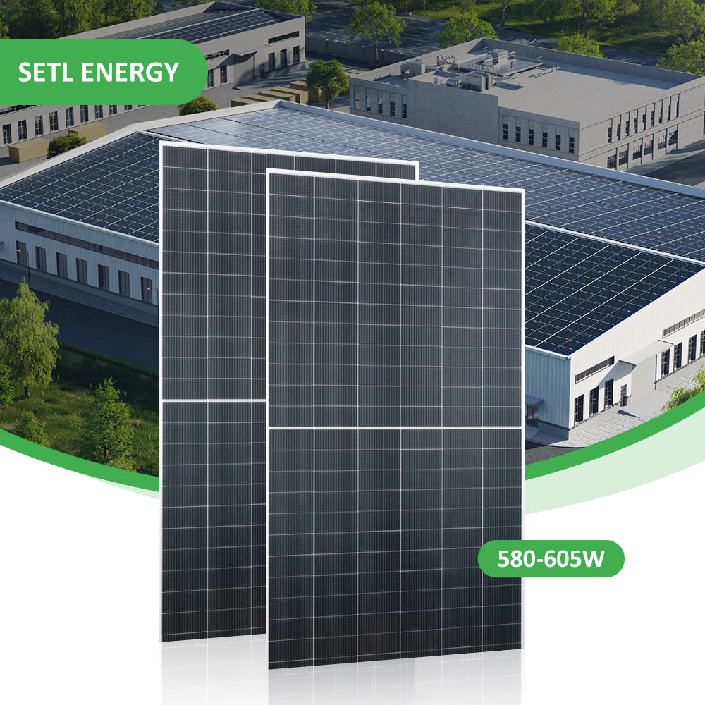 SUNGROW N-Type Solar Double Glass Bifacial Module 605W