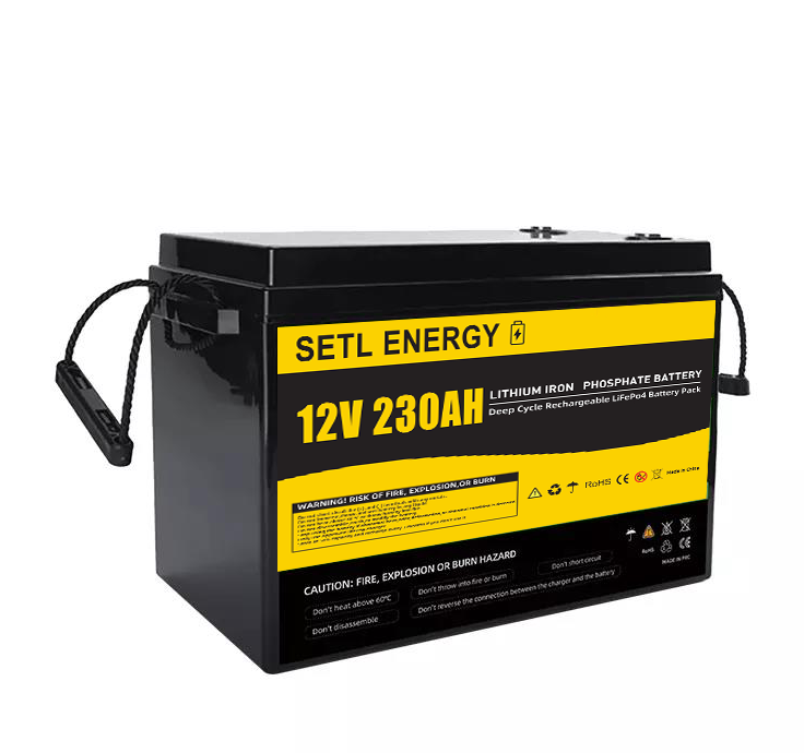 12v 230Ah Battery Lithium Phosphate Battery (LiFePo4) 230Ah Bluetooth Version
